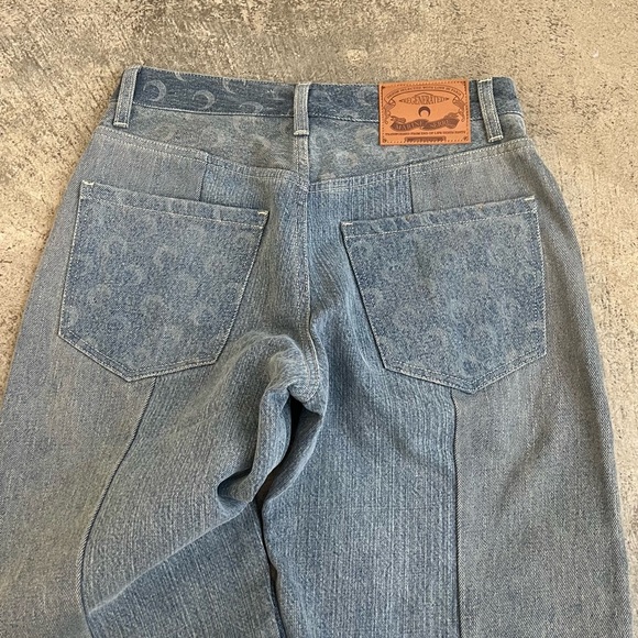 Marine Serre Gold Line Jeans - Picture 6 of 10